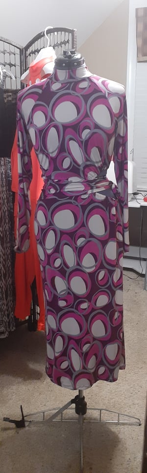 Image of CNC stretch knit dress