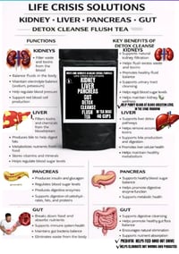 Image 1 of WORLD-WIDE TOP SELLING  KIDNEY LIVER PANCREAS GUT LOOSE LEAF TEA