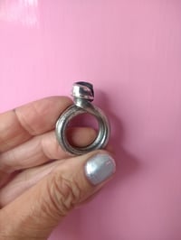 Image 2 of THE KHALEESI RING 'IRON^LOCK' STERLING SILVER