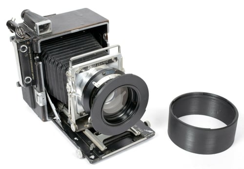 Image of Kodak Aero Ektar 178mm F2.5 Accessories (caps/shade/graflex lens board)