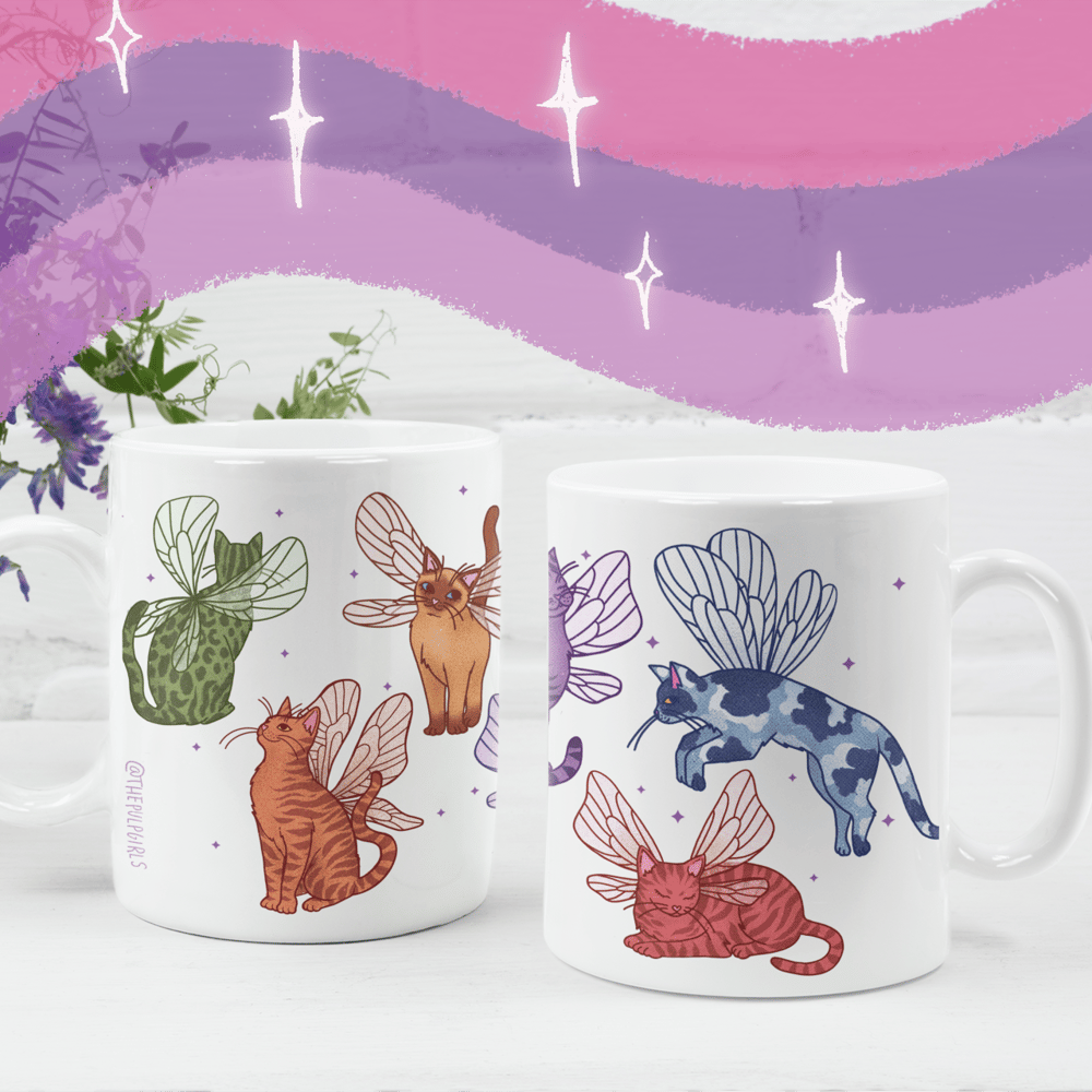 Image of FAIRY CAT MUG