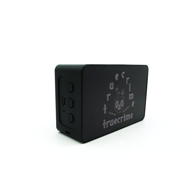 出塊大麻蘑菇小音響-黑色