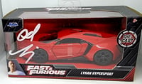 Image 1 of "Fast and Furious" Lykan Hypersport Scale 1/32 -- AUTOGRAPHED 