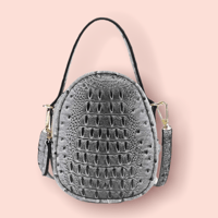 Image 4 of Croc Pattern Handbag 