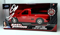 "Fast and Furious" Brian's Ford F-150 SVT Lightning -- AUTOGRAPHED