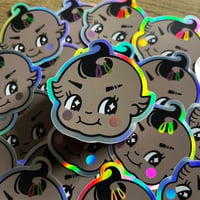 Image 3 of Holographic Kewpie Sticker