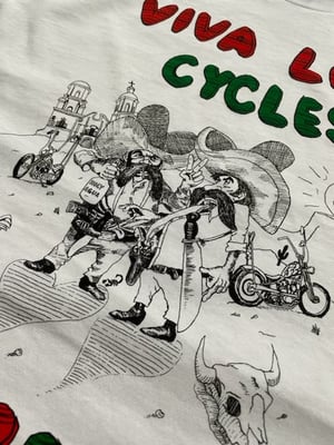Image of Viva Love Cycles Cabrones Tee