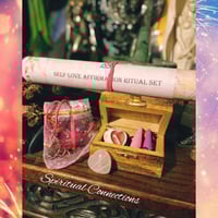 Self love Affirmation Ritual set rose quartz