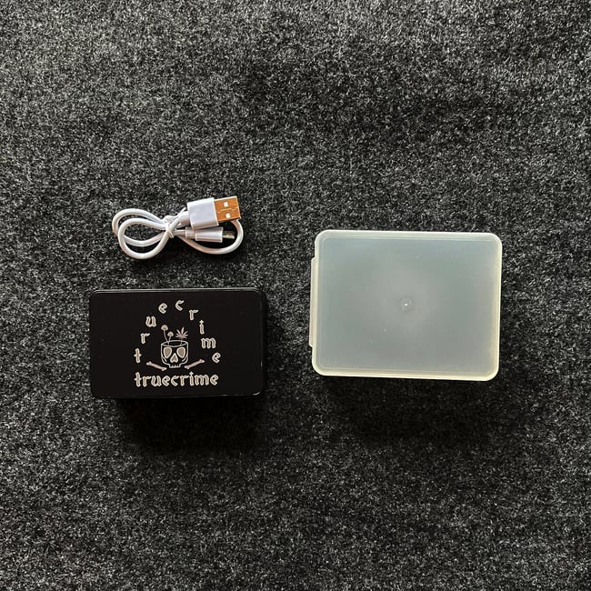 出塊大麻蘑菇小音響-黑色