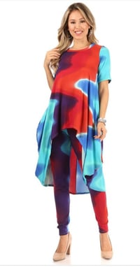 Image 1 of You are Amazing 2pc pant set,  multi-color 