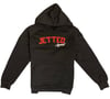 Black Jetted Apparel Hoodie