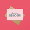 French kisses ‘Bisous bisous’ eco card