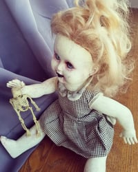 Image 4 of Maribel Horror Gothic Vintage Creepy Art Doll