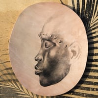 Image 2 of Original painting - "Scarifications" - 50x50 cm