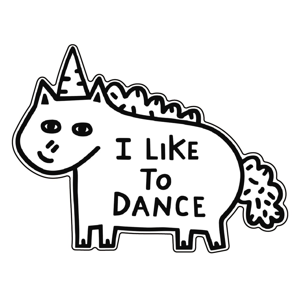 Image of Dancing Vinyl Sticker