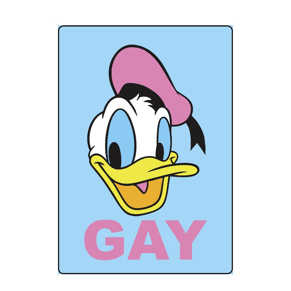 Image of Gay Donald Sticker