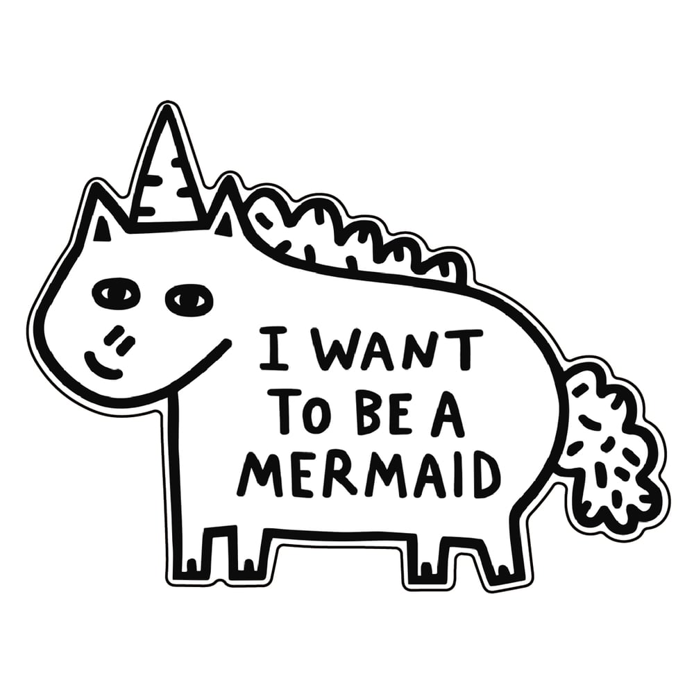 Image of Mermaid Vinyl Sticker