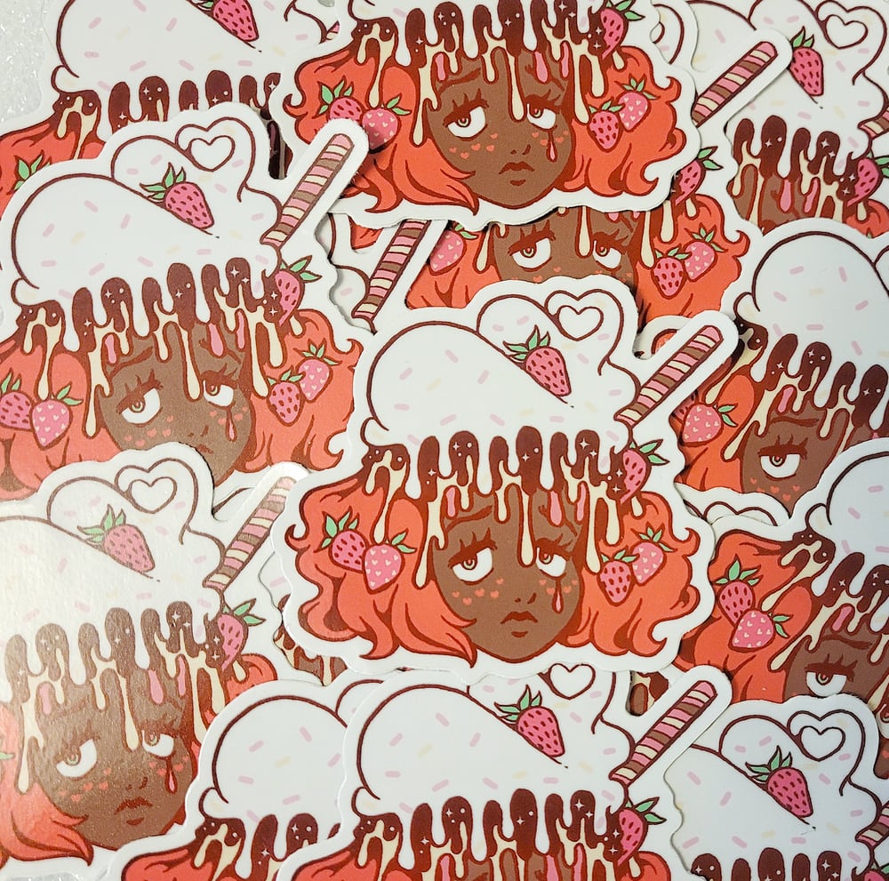 Image of DESSERT HEADS Large Size Stickers (2 Variants)