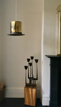 Image 5 of Mid-Century Brass Pendant Light by Hans-Agne Jakobsson, Sweden