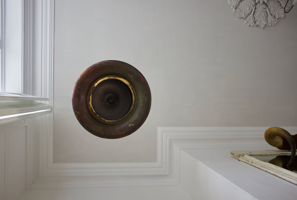 Image of Mid-Century Brass Pendant Light by Hans-Agne Jakobsson, Sweden