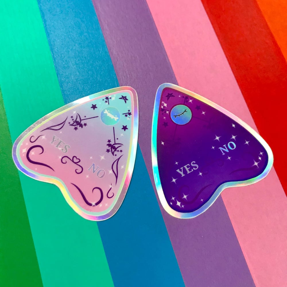 Image of PLANCHETTE Large Size Holographic Vinyl Stickers 