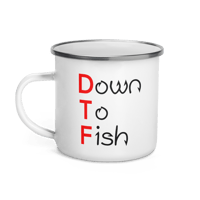 Image 2 of “DTF” Enamel Mug