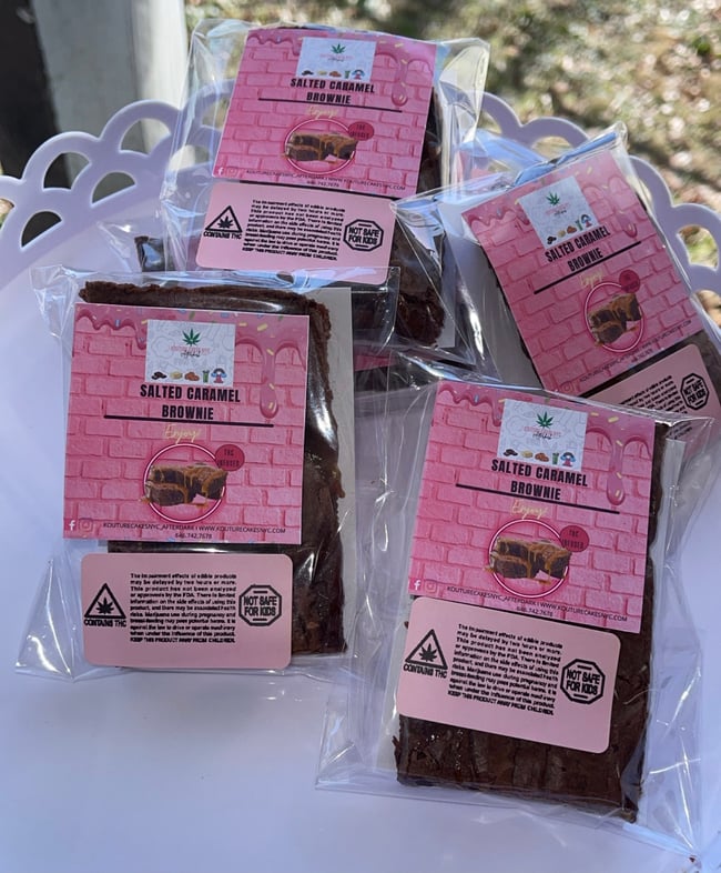 Salted Caramel Brownies 