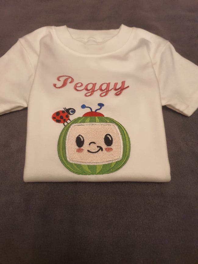 Toddlers/ Kids Embroidered Personalised 