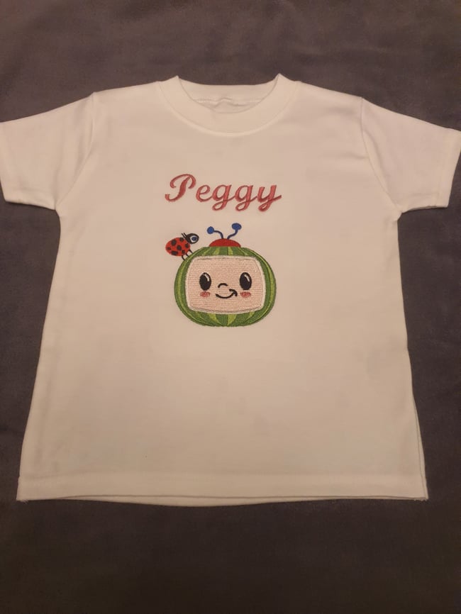 Toddlers/ Kids Embroidered Personalised 