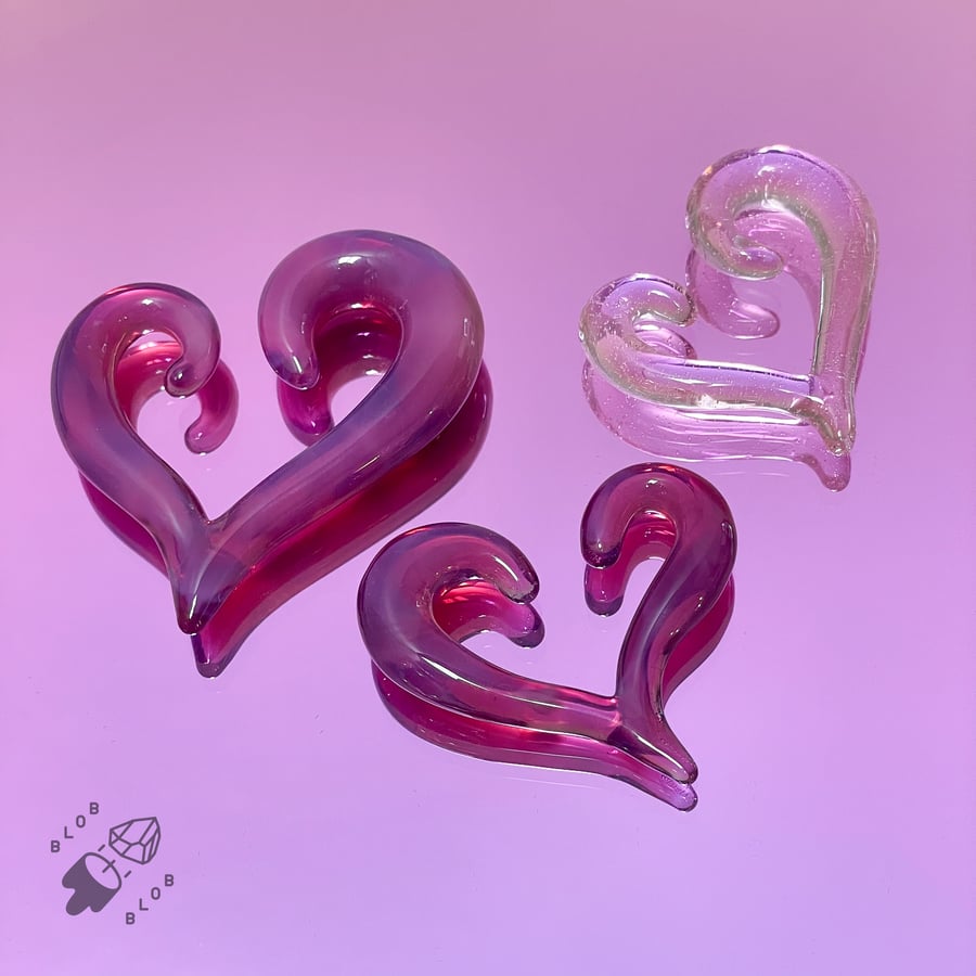 Image of Heart Ear Weights