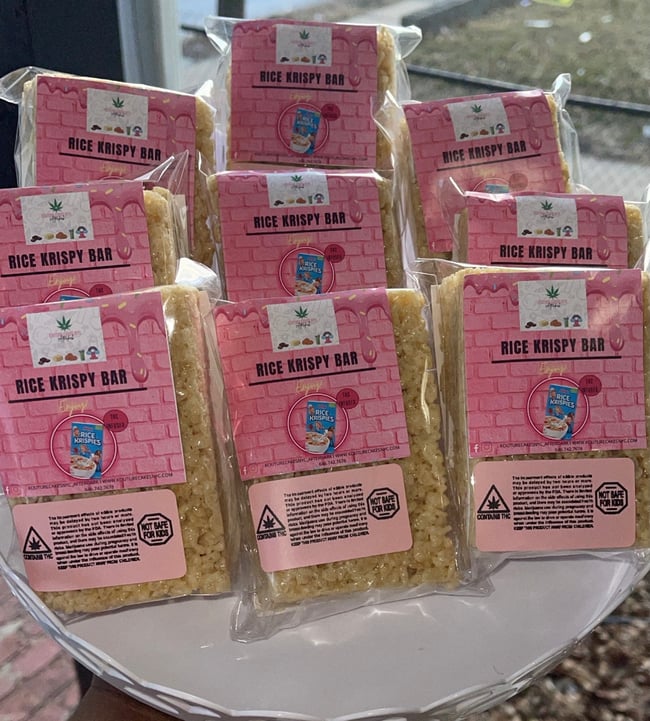 Rice Krispy Cereal bar