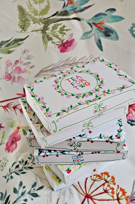 Image of GIFT BOX TEA FOR TWO - PINK
