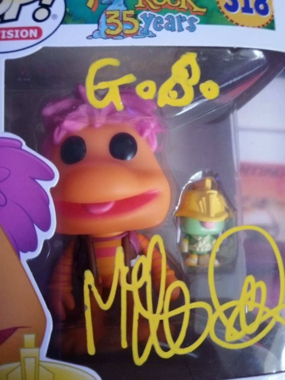 Fraggle Rock Gobo Signed funko