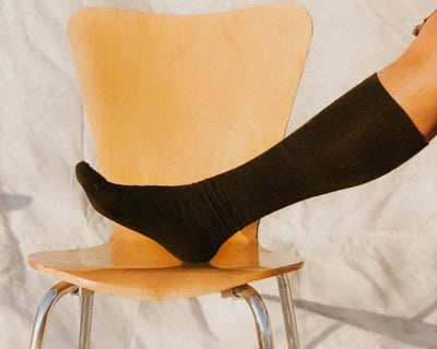 Image of Well-worn Knee-High Socks