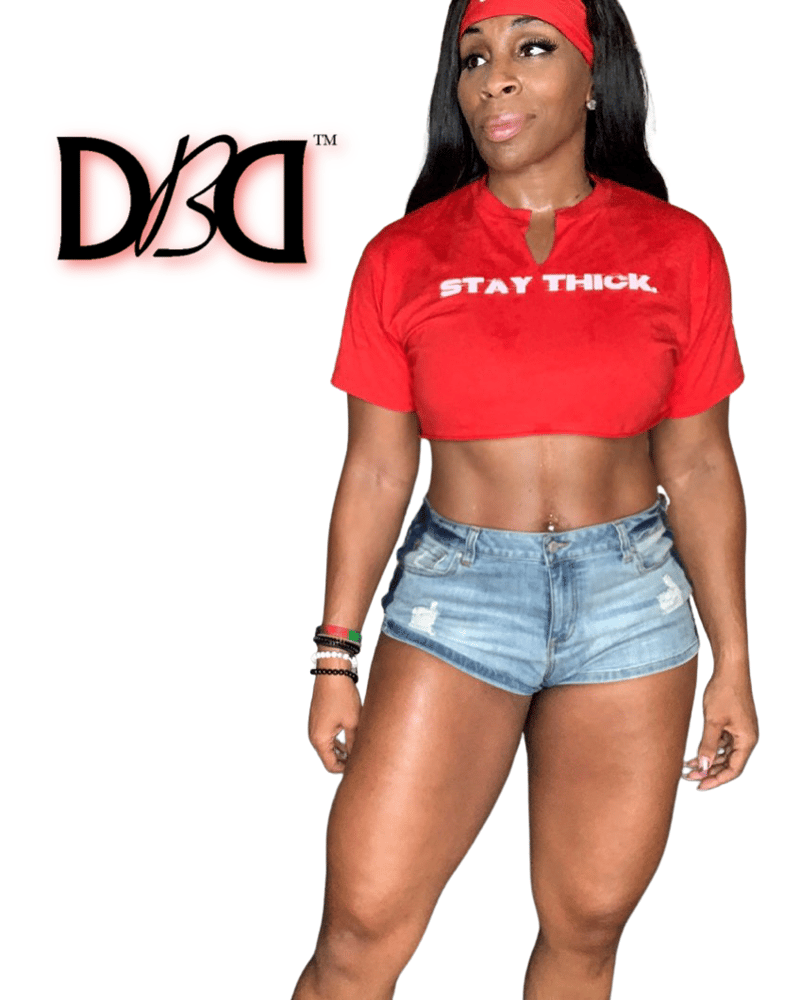 Image of DBD SO THICK CROP TEE