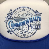 Image 2 of Commonwealth Picker Trucker Hat Blue