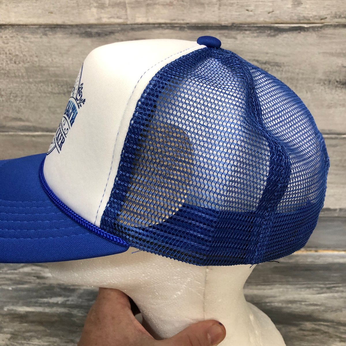 Commonwealth Picker Trucker Hat Blue
