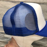 Image 5 of Commonwealth Picker Trucker Hat Blue