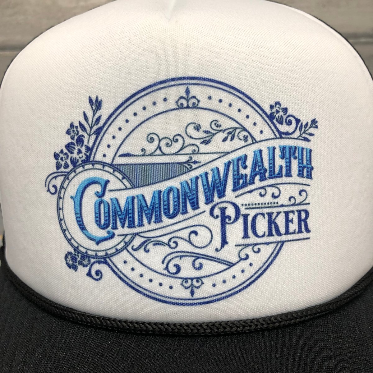 Commonwealth Picker Trucker Hat Black
