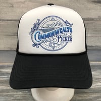 Image 1 of Commonwealth Picker Trucker Hat Black