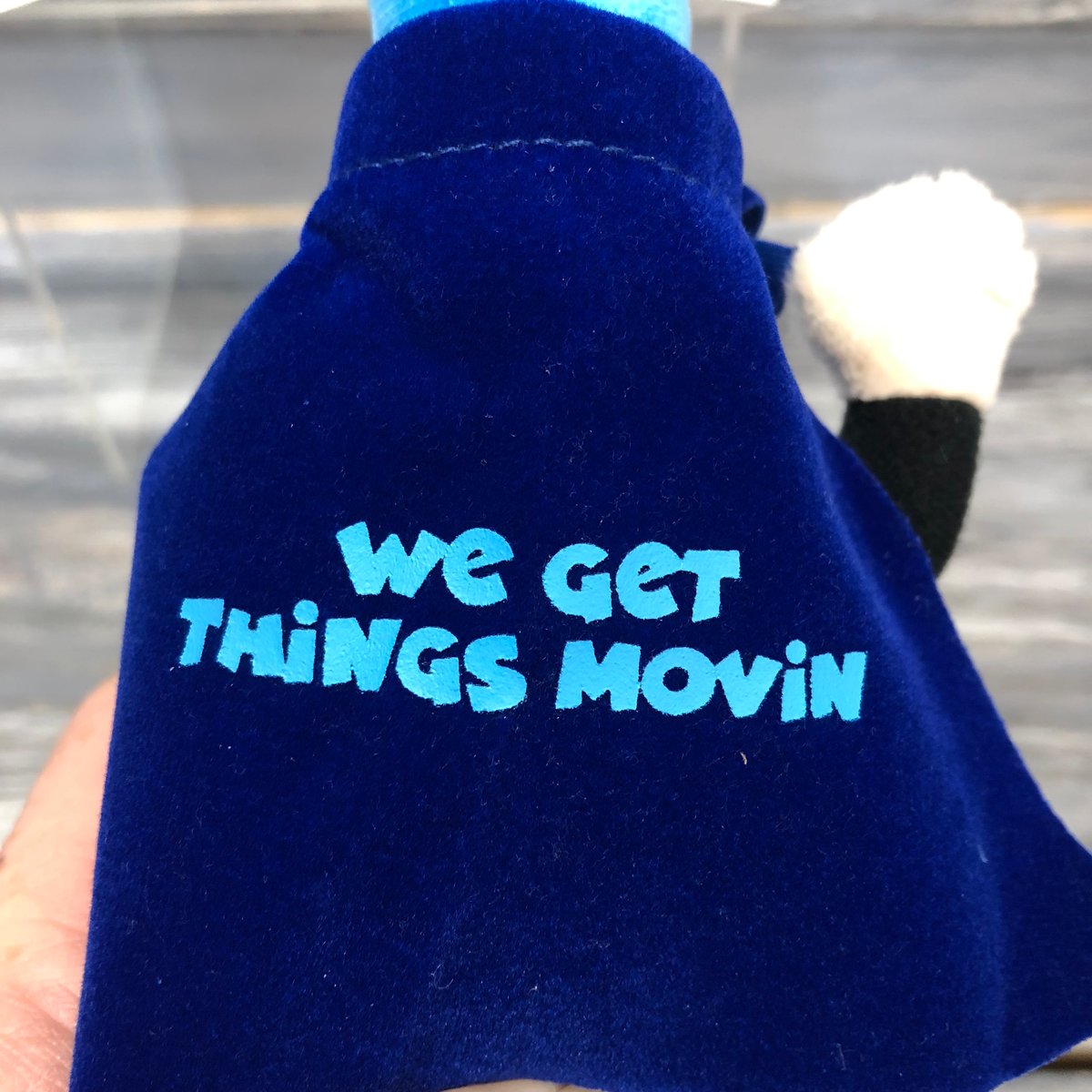 "We Get Things Moving" Reseller Mascot