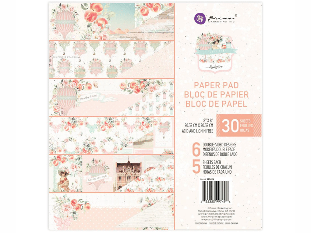 Image of Prima | Peach Tea 8x8 Kit