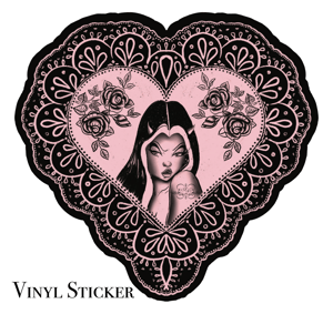 Lil' Cupid Diablita Sticker