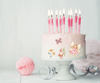Cake Scene Pre-Cut Fairy Garden Cake Scene Edible Image Toppers