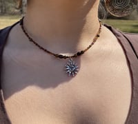 Image 1 of Sun beaded necklace 