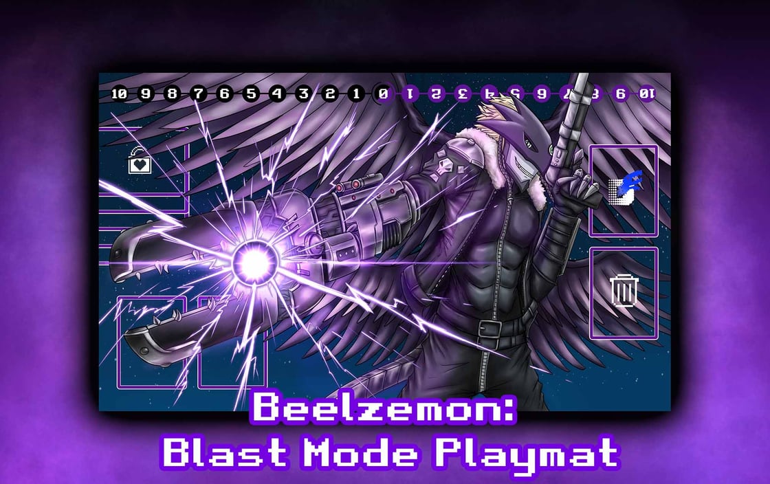 Image of Beelzemon Blast Mode Playmat