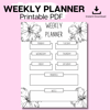 Weekly Planner PDF