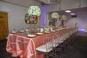 Image of Adult ghost  chair  / Clear chair +  White Cushion 