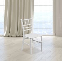 Image 2 of Kids white chaivari chair 