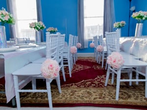 Image of Kids white chaivari chair 